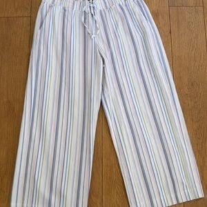 GAP Pastel Striped Lounge Pants